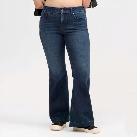 Torrid Red Flare Jeans - Picture 12 of 14